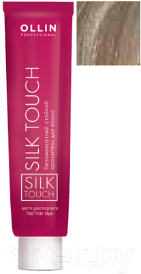 Крем-краска для волос Ollin Professional Silk Touch Безаммиачная 10/31 (60мл, светлый блондин золотисто-пепельный)