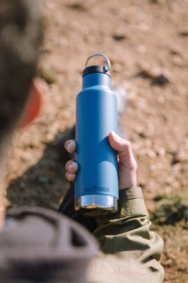 Термос для напитков Klean Kanteen Insulated Classic Real Teal / 1008459 (592мл)