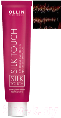 Крем-краска для волос Ollin Professional Silk Touch Безаммиачная 8/71 (60мл, светло-русый коричнево-пепельный)
