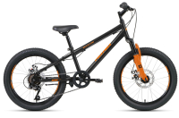 Детский велосипед Forward Altair MTB HT 20 2.0 D / IBK22AL20080 (черный/оранжевый) - 