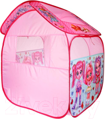 Детская игровая палатка Играем вместе Куклы-модницы / GFA-FLOL-R
