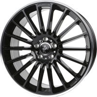 

Литой диск Keskin, KT15 19x8.5" 5x112мм DIA 66.6мм ET 45мм Black Lip Polish