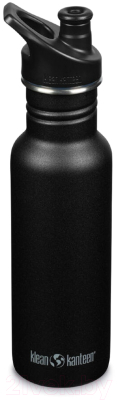 Бутылка для воды Klean Kanteen Classic Narrow Sport Black / 1008432 (532мл)