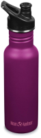 Бутылка для воды Klean Kanteen Classic Narrow Sport Purple Potion / 1008433 (532мл) - 