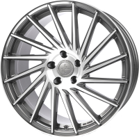 

Литой диск Keskin, KT17 18x8" 5x114.3мм DIA 72.6мм ET 40мм Palladium Front Polish