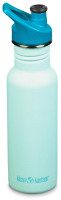 Бутылка для воды Klean Kanteen Classic Narrow Sport Blue Tint / 1008437 (532мл) - 