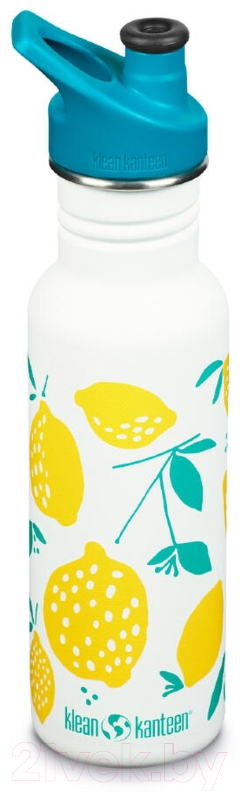 Бутылка для воды Klean Kanteen Classic Narrow Sport Lemons / 1008926