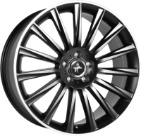 

Литой диск Keskin, KT18 17x7" 5x114.3мм DIA 72.6мм ET 40мм Matt Black Lip Polish