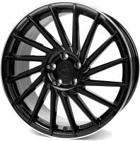 

Литой диск Keskin, KT18 17x7" 5x114.3мм DIA 72.6мм ET 40мм Black Lip Polish