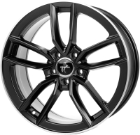 

Литой диск Keskin, KT21 17x7.5" 5x112мм DIA 66.6мм ET 45мм Matt Black Lip Polish