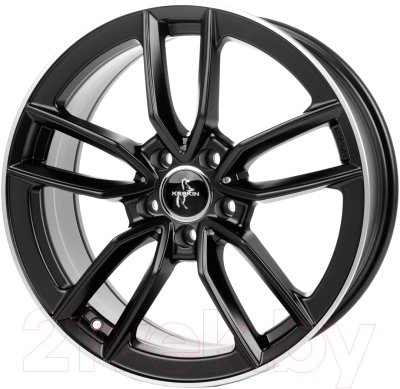 Изображение товара Литой диск Keskin KT21 17x7.5" 5x112мм DIA 66.6мм ET 45мм Matt Black Lip Polish