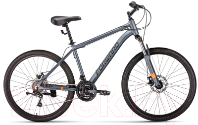 Велосипед Forward Hardi 26 2.0 D / RBK22FW26698 (серый/матовый/черный)