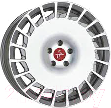 Литой диск Keskin KT23 19x8.5" 5x112мм DIA 72.6мм ET 45мм Palladium Front Polish