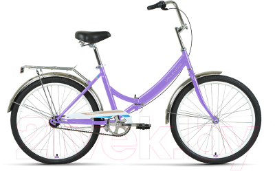 Велосипед Forward Valencia 24 3.0 / RBK22FW24083 (фиолетовый/голубой)