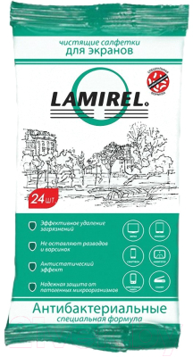 Салфетки для ухода за техникой Lamirel LA-21617 (24шт)