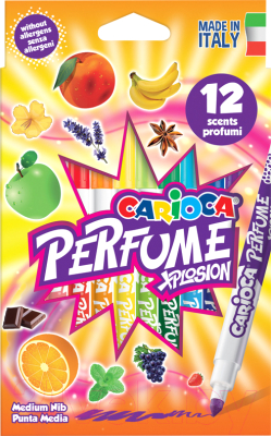 Фломастеры Carioca Perfume / 42672 (12шт)