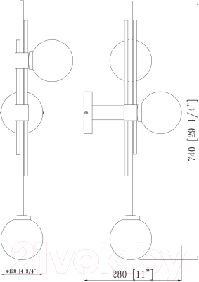 Светильник Moderli Sience / V10250-3W