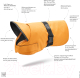 Миниатюра изображения товара Попона для животных HUNTER Dog Coat Denali 55см / 62912 (оранжевый)