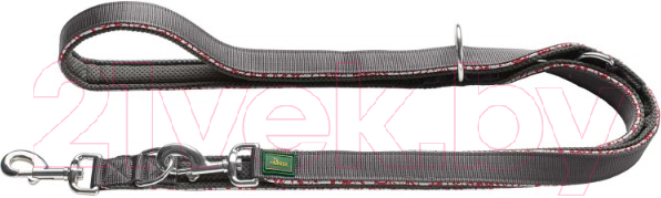 Поводок HUNTER T-Leash Divo Reflect 15/200 / 69120 (красный/серый)