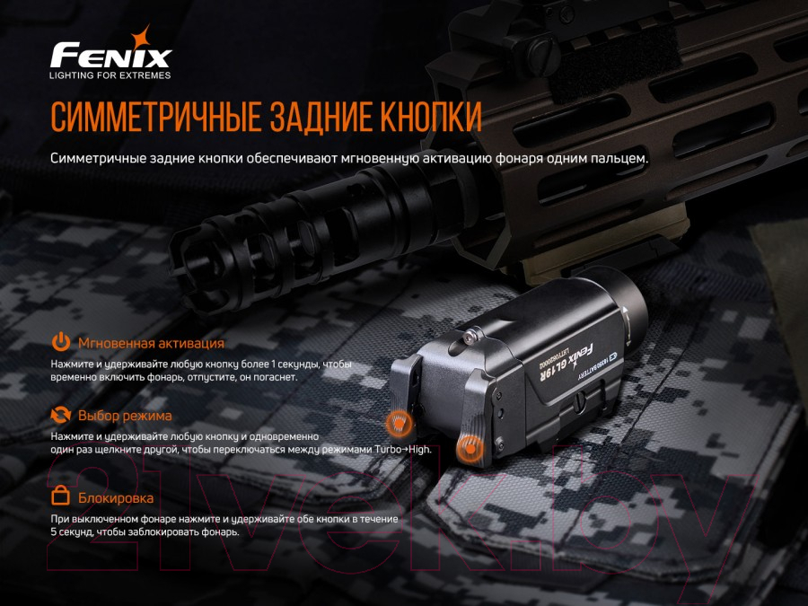 Фонарь Fenix Light Light GL19R