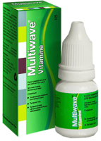 Капли для глаз Multiwave Vitamine (10мл) - 