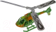 Вертолет игрушечный Bondibon Властелин неба. Наше лето Военный / ВВ5467 - 