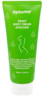 Крем для тела Ayoume Enjoy Mini Body Cream Avocado (200мл) - 