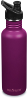 Бутылка для воды Klean Kanteen Classic Sport Purple Potion / 1008440 (800мл) - 