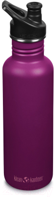 Бутылка для воды Klean Kanteen Classic Sport Purple Potion / 1008440 (800мл)
