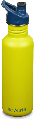 Бутылка для воды Klean Kanteen Classic Sport Green Apple / 1008443 (800мл)