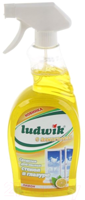 Средство для мытья стекол Ludwik Лимон (750мл)