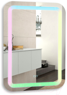 Зеркало Silver Mirrors Мальта RGB 55x80 / LED-00002511