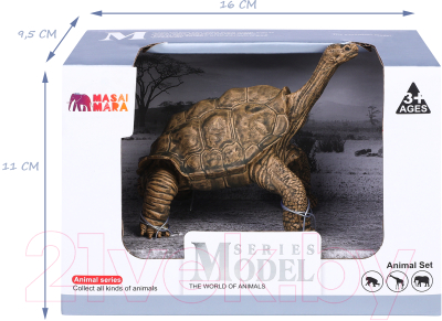 Фигурка коллекционная Masai Mara Мир диких животных. Черепаха / MM218-373
