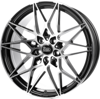 

Литой диск MAM, B2 19x8.5" 5x112" DIA 72.6мм ET 30мм Black Front Polish