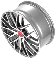 

Литой диск, RS4 18x8" 5x112" DIA 72.6мм ET 45мм Palladium Front Polish