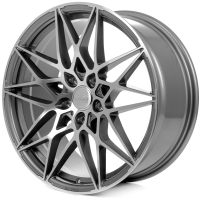 

Литой диск, B2 19x8.5" 5x112" DIA 72.6мм ET 30мм Palladium Front Polish