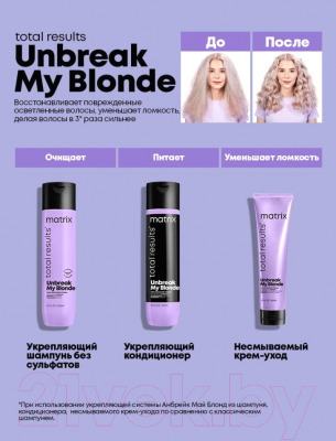 Кондиционер для волос MATRIX Total Results Unbreak My Blonde (1л)