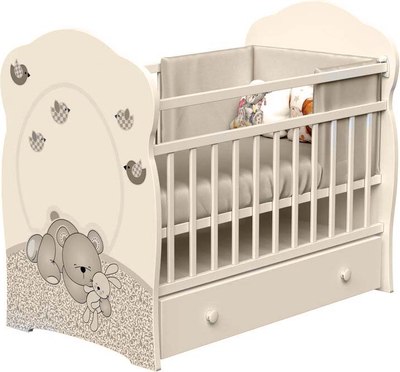 

Детская кроватка, Sleppy маятник с ящиком