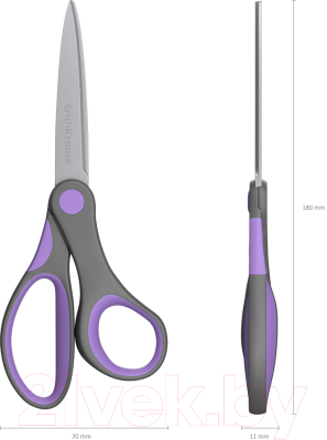 Изображение товара Ножницы канцелярские Erich Krause Comfort / 35110