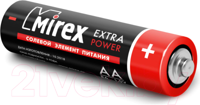 Комплект батареек Mirex R6 AA / 23702-ER6-S4 (4шт)