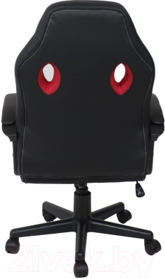Кресло геймерское AksHome Flaviy (черный/серый/красный)