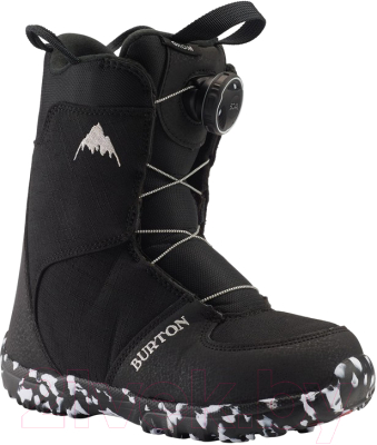 Ботинки для сноуборда Burton Youth Grom Boa / 150891020011K (черный)