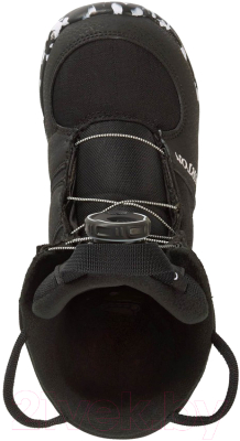 Ботинки для сноуборда Burton Youth Grom Boa / 150891020011K (черный)