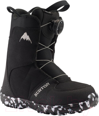 Ботинки для сноуборда Burton Youth Grom Boa / 150891020013K (черный)