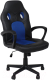 Кресло геймерское AksHome Flaviy (черный/серый/синий) - 
