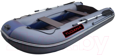 Надувная лодка Yugana 2900 С / 5091943 (серый/синий)