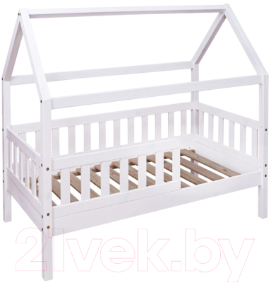 Стилизованная кровать детская Dipriz Д.7433.1 (белый)