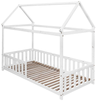 Стилизованная кровать детская Dipriz Д.7434.1 (белый) - 
