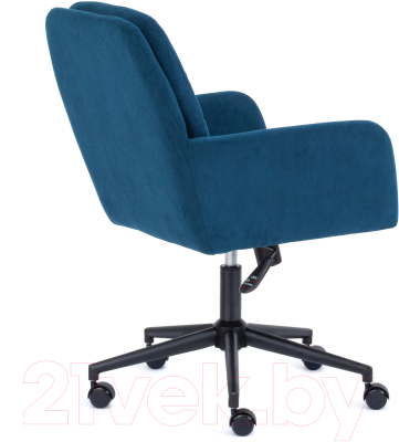 Кресло офисное Tetchair Garda флок (синий)