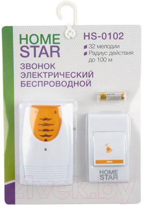 Электрический звонок HomeStar HS-0102 / 103607